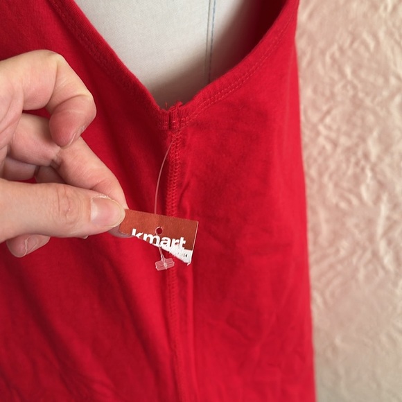 Vintage Deadstock 1990s Red White Blue Summer in USA Patriotic Tank Top KMart - Picture 5 of 11